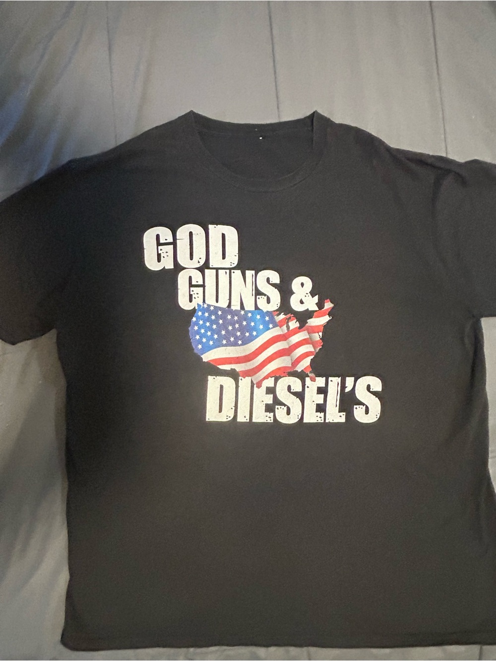 God Guns & Diesel's Graphic Tee - Black